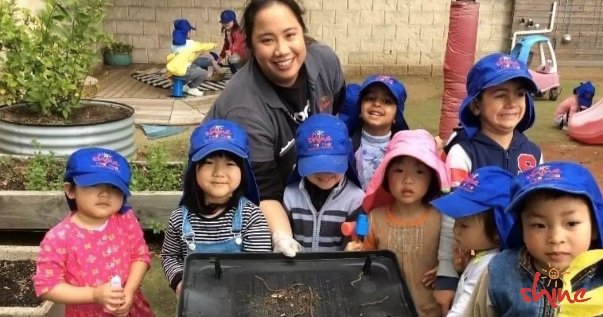 Children engaging in a science experiment